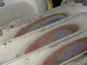 Example of a bad heat exchanger Allen TX